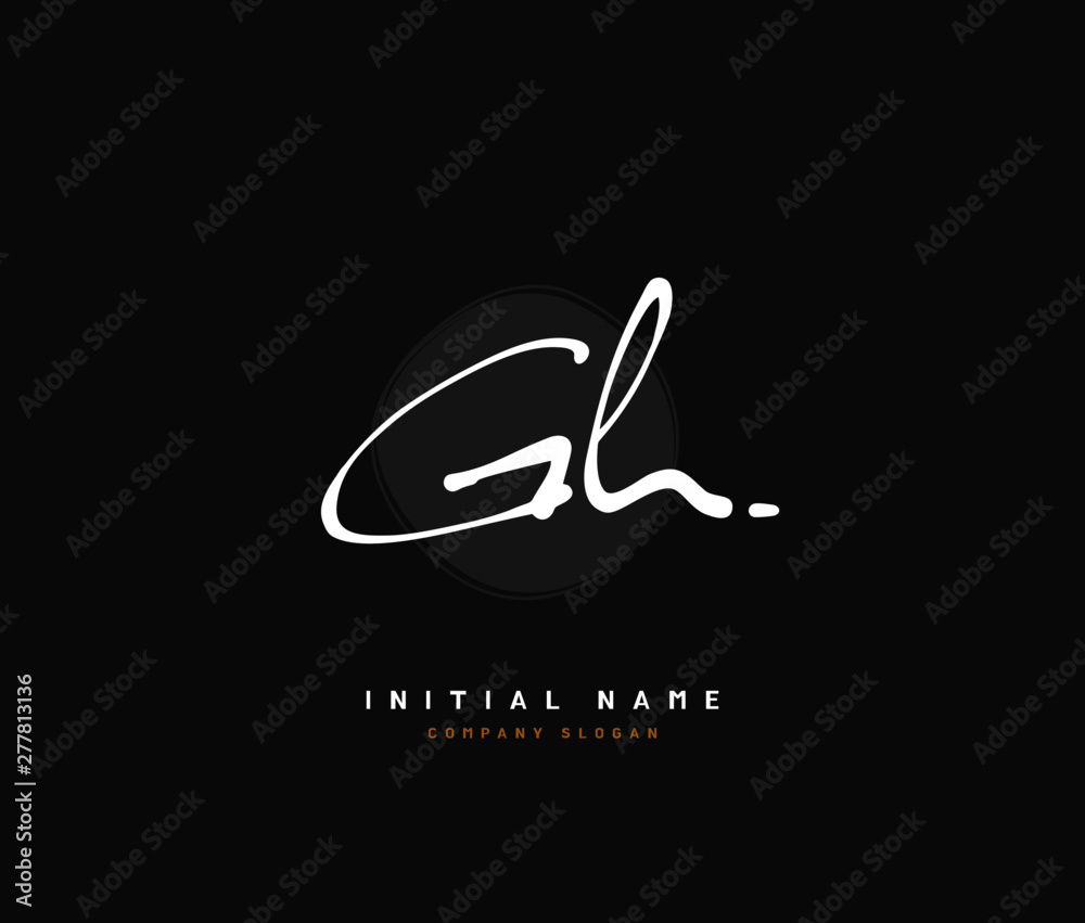 G H GH Beauty vector initial logo, handwriting logo of initial signature, wedding, fashion, jewerly, boutique, floral and botanical with creative template for any company or business. G H GH Beauty vector initial logo, handwriting logo of initial signature, wedding, fashion, jewerly, boutique, floral and botanical with creative template for any company or business.