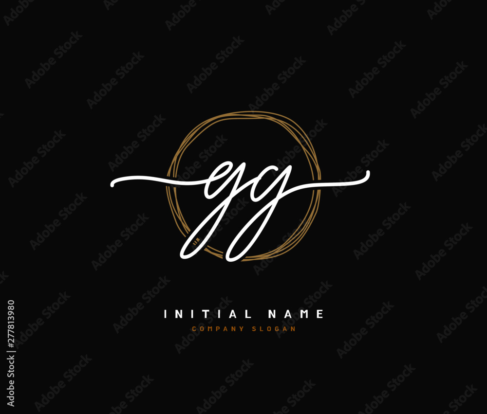 G GG Beauty vector initial logo, handwriting logo of initial signature, wedding, fashion, jewerly, boutique, floral and botanical with creative template for any company or business. G GG Beauty vector initial logo, handwriting logo of initial signature, wedding, fashion, jewerly, boutique, floral and botanical with creative template for any company or business.