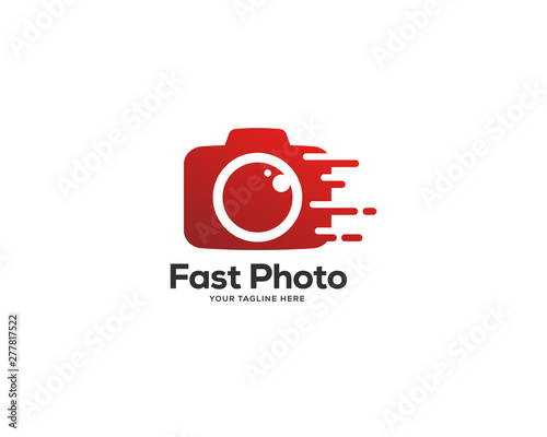 camera photography logo vector template, lens technology logo design
