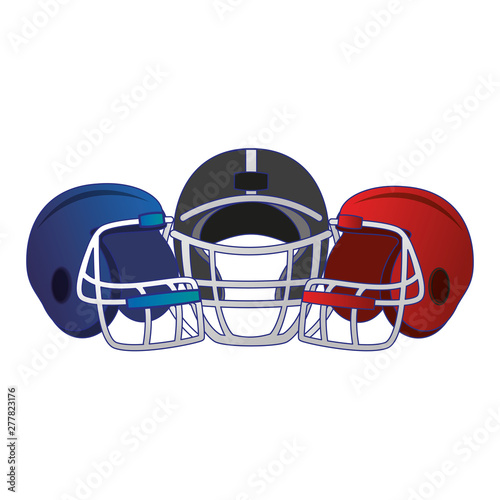 american football sport game cartoon blue lines