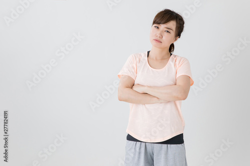 スポーツウェアの女性 photo