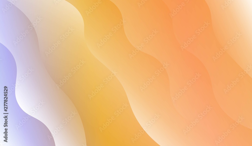 Template Background With Wave Geometric Shape. For Design, Presentation, Business. Vector Illustration with Color Gradient. Template Background With Wave Geometric Shape. For Design, Presentation, Business. Vector Illustration with Color Gradient.