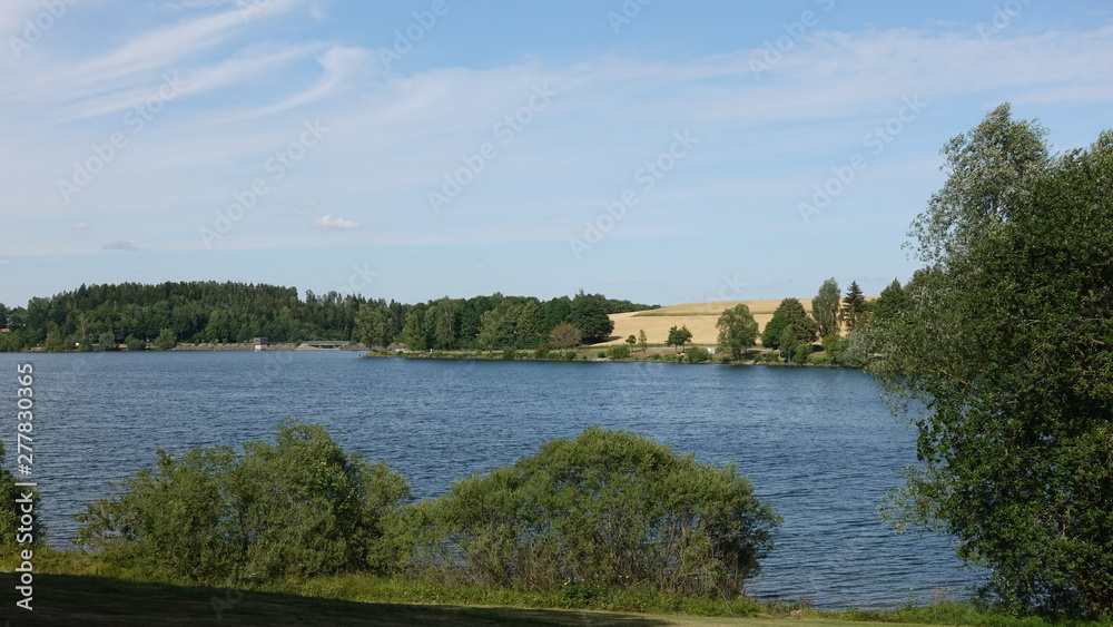 Fototapeta premium Untreusee in Hof