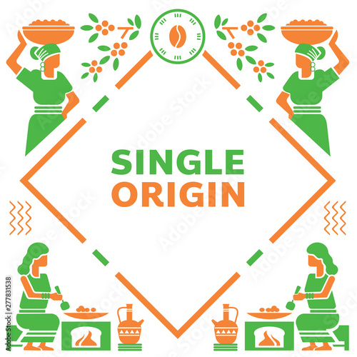 single origin Ethiopia with pan roasting