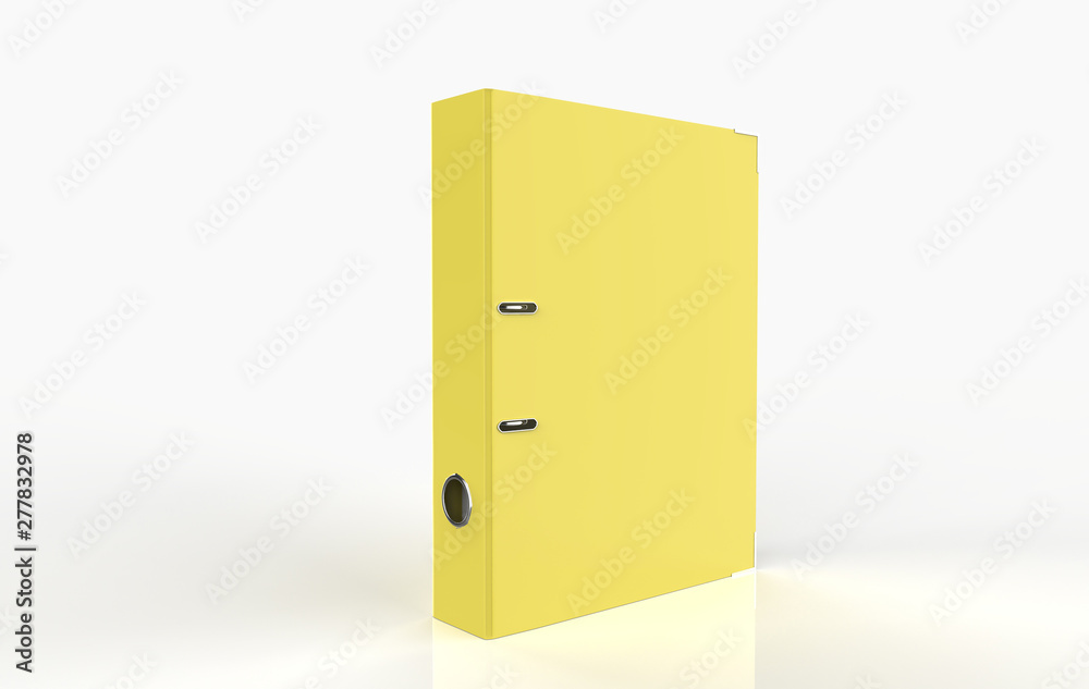 Blank ring binder folder design mockup. Self-binder mock up with stack of a4 paper. Office supply cardboard folder branding presentation. Desk lever arch file cover. 3d illustration Blank ring binder folder design mockup. Self-binder mock up with stack of a4 paper. Office supply cardboard folder branding presentation. Desk lever arch file cover. 3d illustration