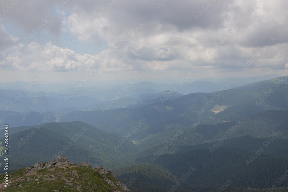 Trekking in the Carpathians, Hike to the border between Ukraine and Romania from Pop Ivan Marmarassky to Pop Ivan Chernogorsky. Trekking in the Carpathians, Hike to the border between Ukraine and Romania from Pop Ivan Marmarassky to Pop Ivan Chernogorsky.