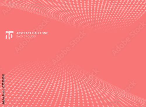 Abstract pattern pink dots ...