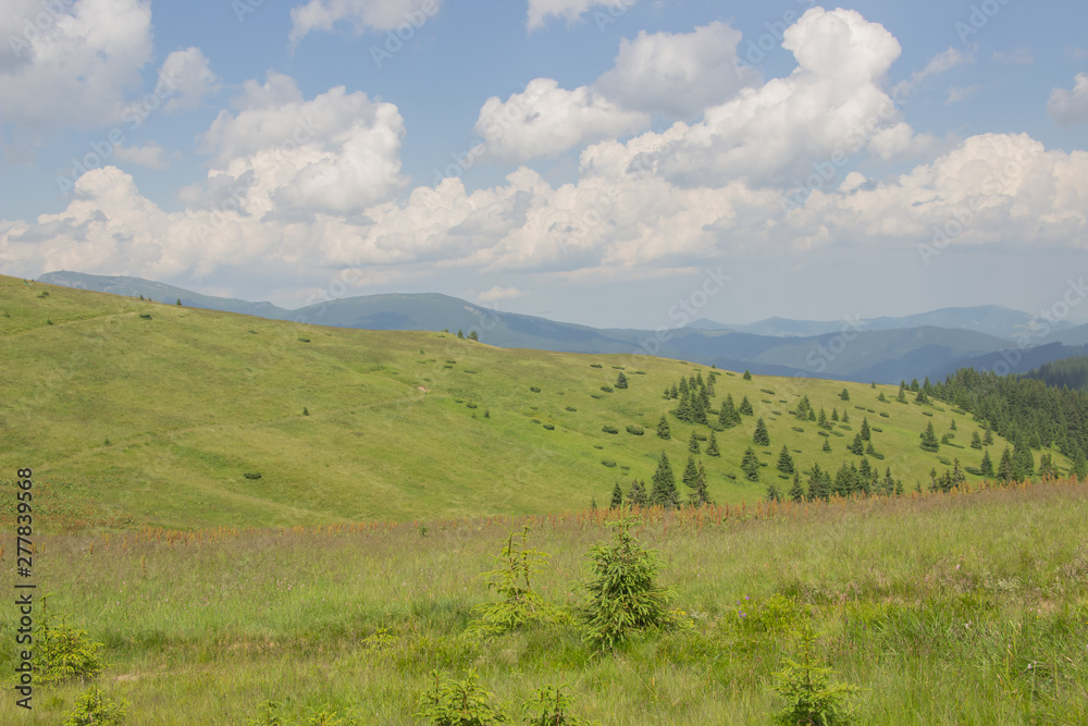 Trekking in the Carpathians, Hike to the border between Ukraine and Romania from Pop Ivan Marmarassky to Pop Ivan Chernogorsky.