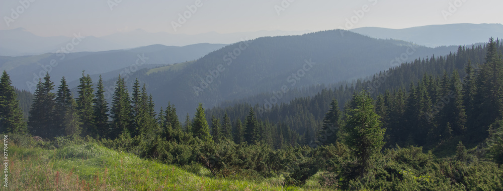 Trekking in the Carpathians, Hike to the border between Ukraine and Romania from Pop Ivan Marmarassky to Pop Ivan Chernogorsky.