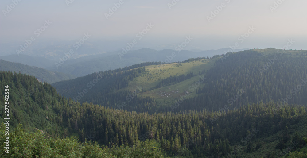 Trekking in the Carpathians, Hike to the border between Ukraine and Romania from Pop Ivan Marmarassky to Pop Ivan Chernogorsky. Trekking in the Carpathians, Hike to the border between Ukraine and Romania from Pop Ivan Marmarassky to Pop Ivan Chernogorsky.