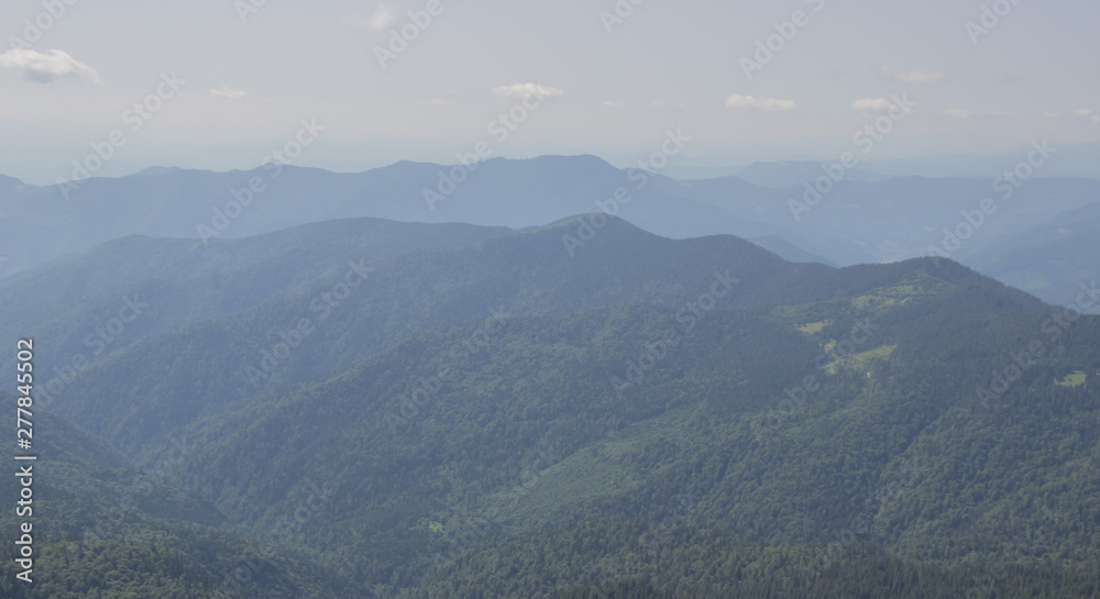 Trekking in the Carpathians, Hike to the border between Ukraine and Romania from Pop Ivan Marmarassky to Pop Ivan Chernogorsky. Trekking in the Carpathians, Hike to the border between Ukraine and Romania from Pop Ivan Marmarassky to Pop Ivan Chernogorsky.
