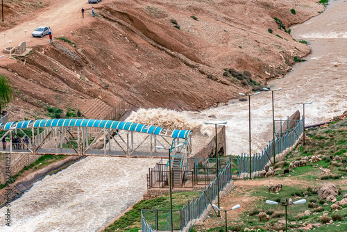 24/05/2019 Kouhrang water Tunnel in Chelgerd, Chaharmahal and Bakhtiari Province,.Iran on Koohrang river. photo