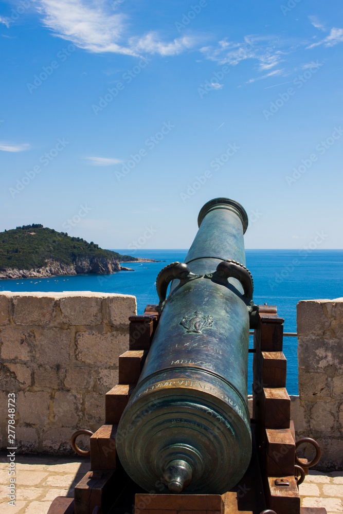 view from dubrovnik fort lovrijenac view from dubrovnik fort lovrijenac