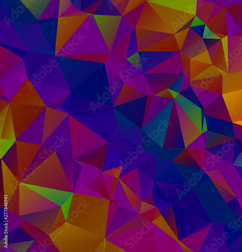 Abstract multicolor purple and blue background. Vector polygonal design illustrator