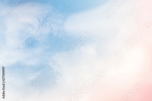 cloud background with a pastel colour