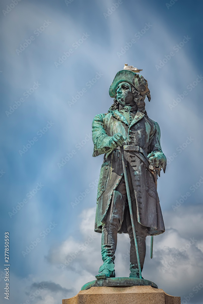 Karlskrona Statue of King Karl XI