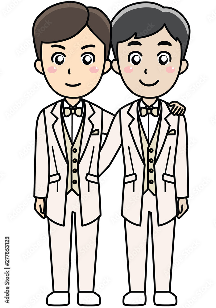 男性と男性の同性婚 男性と男性の同性婚