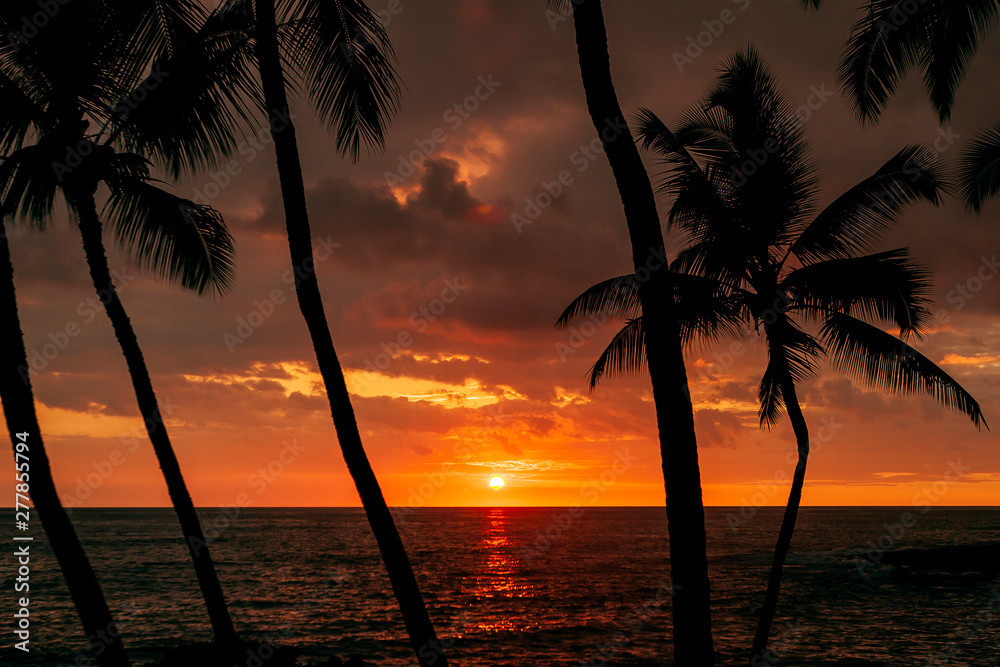 Big Island of Hawaii sunset