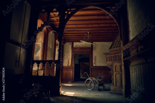Old and abdonned villa in Germany