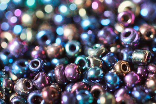 Beautiful multicolor beads