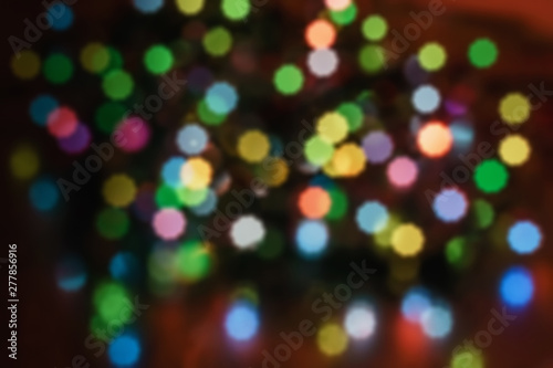 Bokeh blurry- beautiful spark