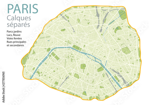 PLAN DE PARIS - ULTRA DETAIL- Calques - #2