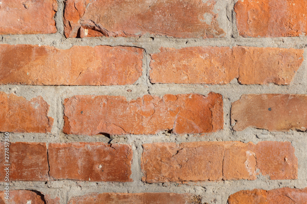 old red brick wall texture grunge background old red brick wall texture grunge background