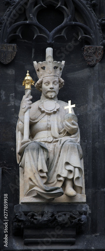 Wenceslas IV, Old Town Bridge Tower, Prague