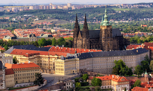 Fotografie, Obraz Prague Castle and Saint Vitus Cathedral, Czech Republic