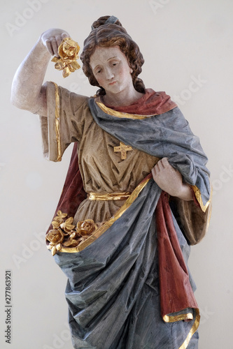 Saint Elizabeth of Hungary also known as Saint Elizabeth of Thuringia, Convent of the Sisters of the Holy Cross in Gemunden, Germany
