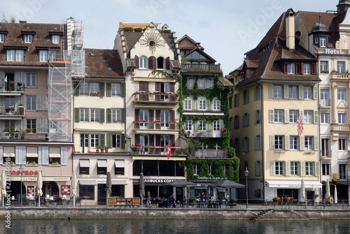 Fototapeta Naklejka Na Ścianę i Meble -  Historic city center of Lucerne, Switzerland