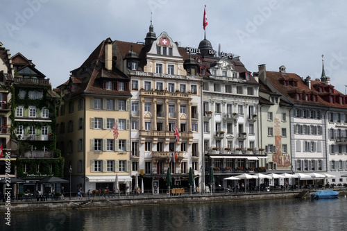 Historic city center of Lucerne, Switzerland