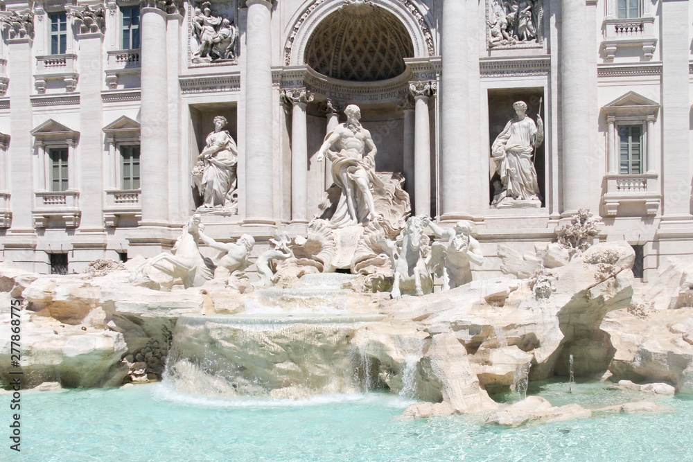 The Fountain of Trevi, Rome, Lazio, Italy