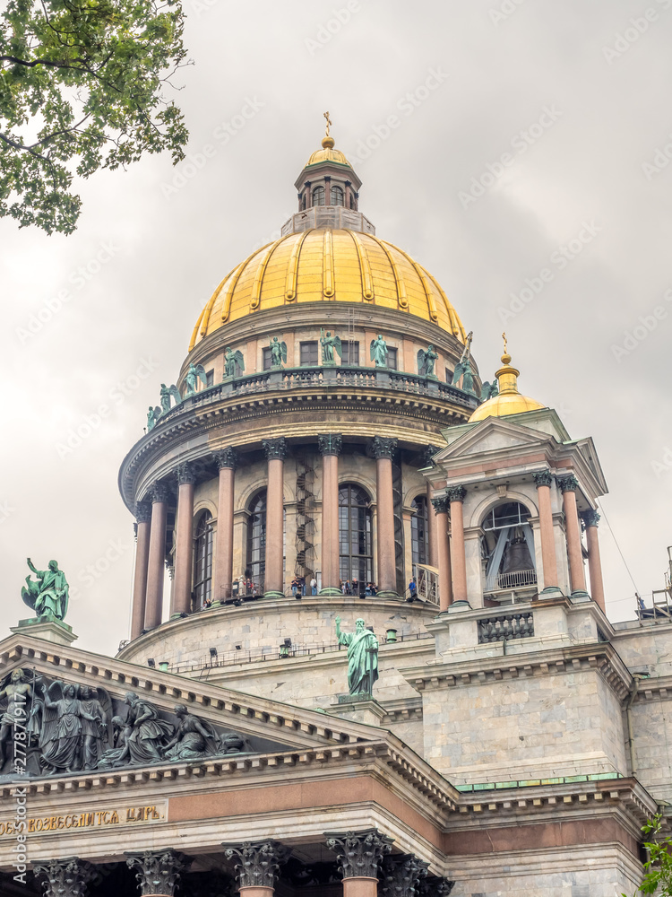 Architecture builidng of St. Isaac's Cathedral, Russia