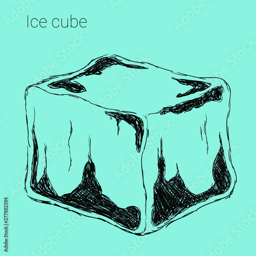 Cubes: ice