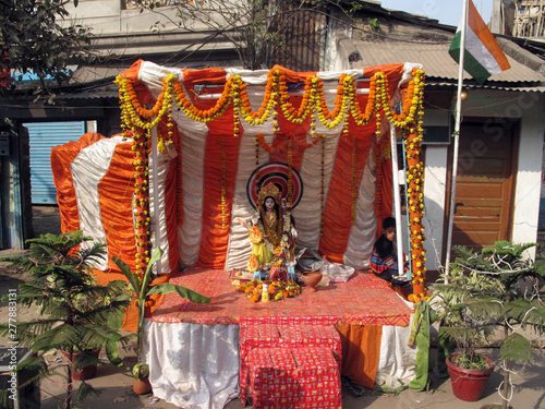 Hindu Goddess Durga photo