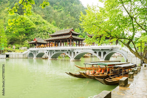 10 May 2016 The ancient city of Fenghuang is located in the southwest of Hunan, China.