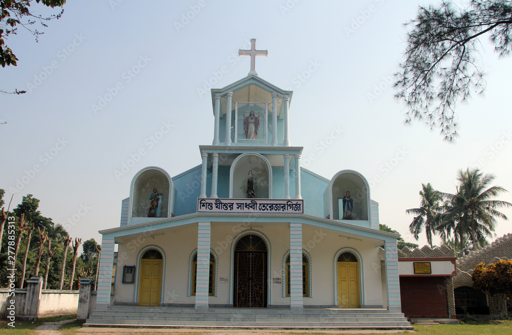 Catholic Church in Bosonti, West Bengal, India
