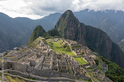 Inca ruins of Machu Picchu lost city of Incas