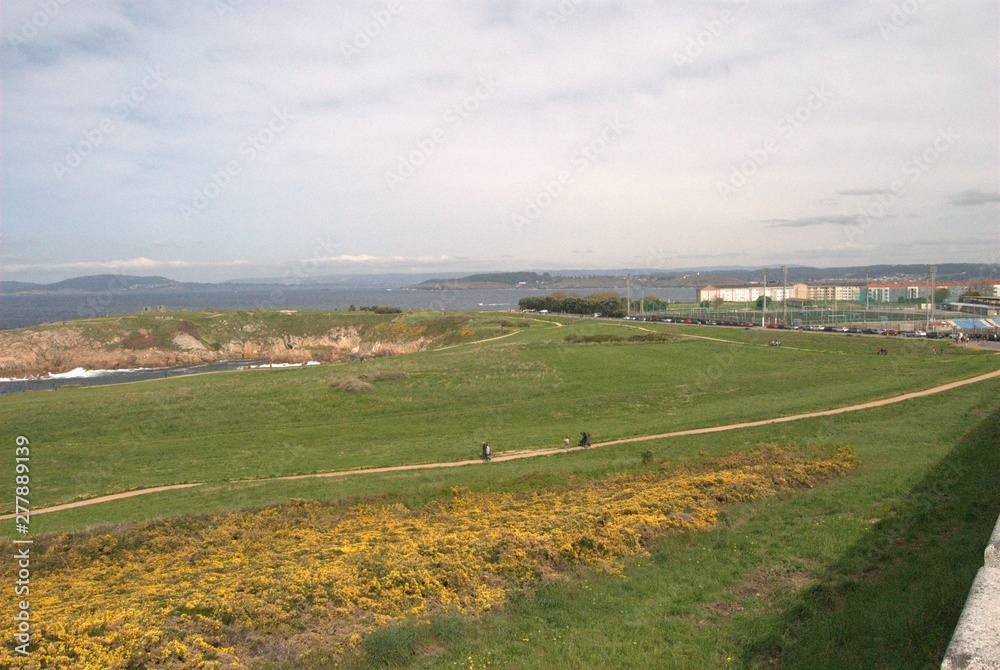 Panoramic view of countryside