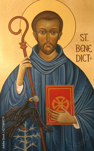 Saint Benedict of Nursia photo