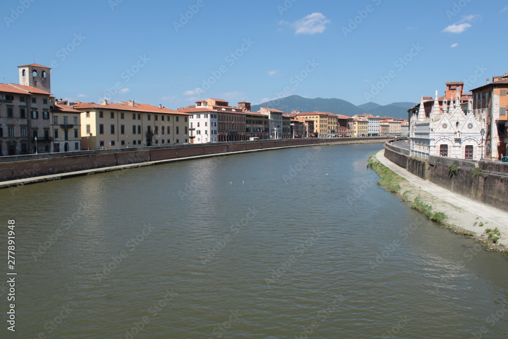 Obraz premium Arno, Pisa