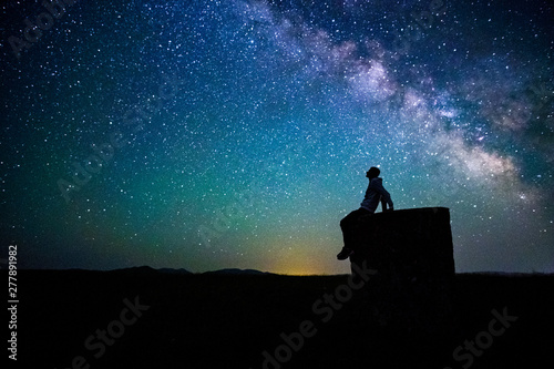 Watching starry sky at Morine highlands photo
