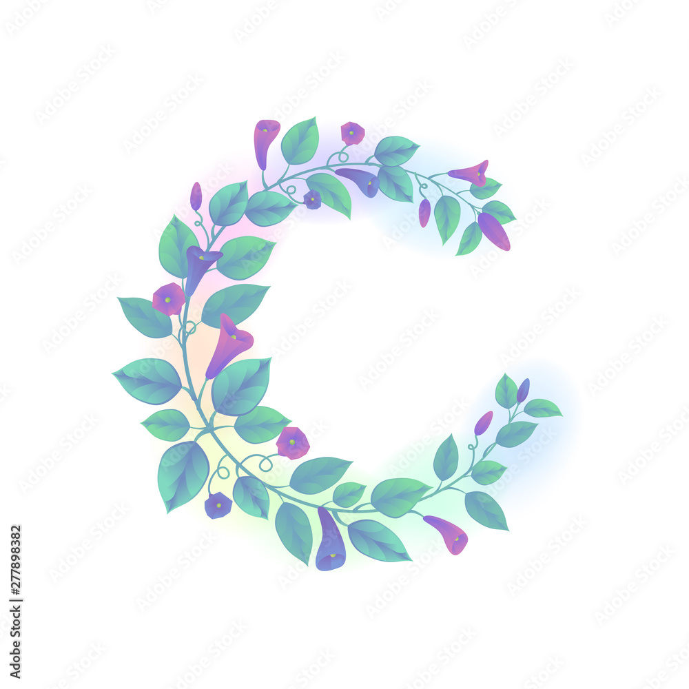 soft flower arrangement vector art spring decor