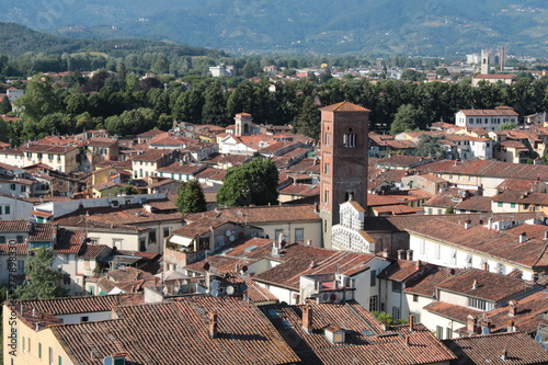 Lucca from above
