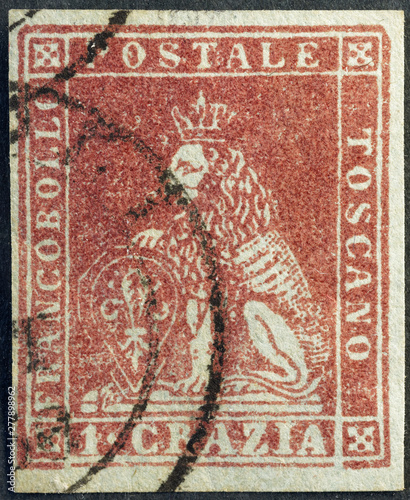 Tuscany Stamp