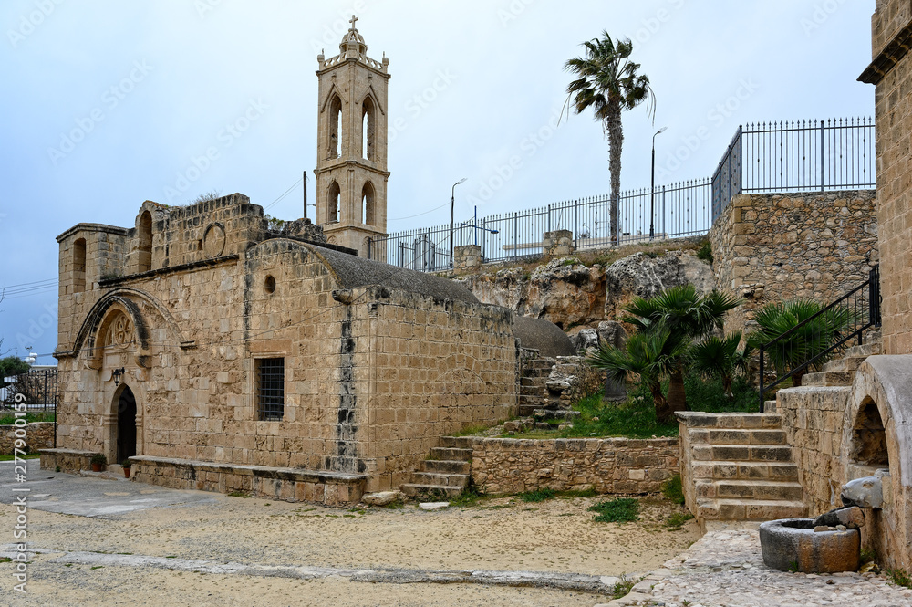 Part of the medieval Monastery of Ayia Napa in Ayia Napa, Cyprus