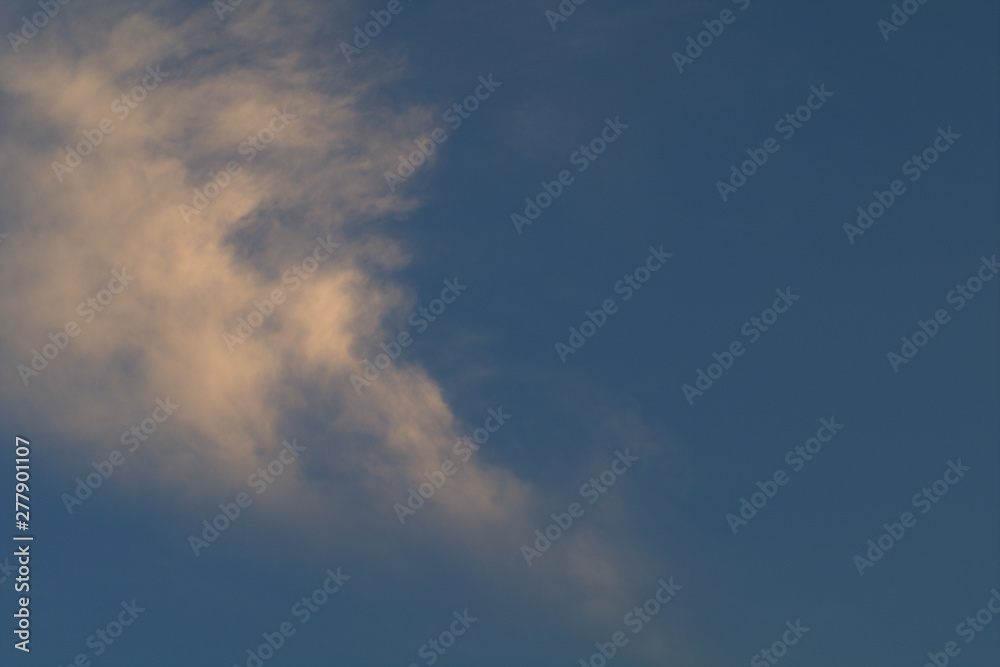 pink cloud,weather, cloudscape,sky,blue,air,view,space,nature, 