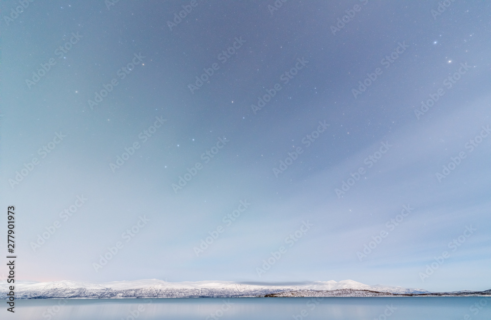 Obraz premium Winter Landscape, Abisko Sweden