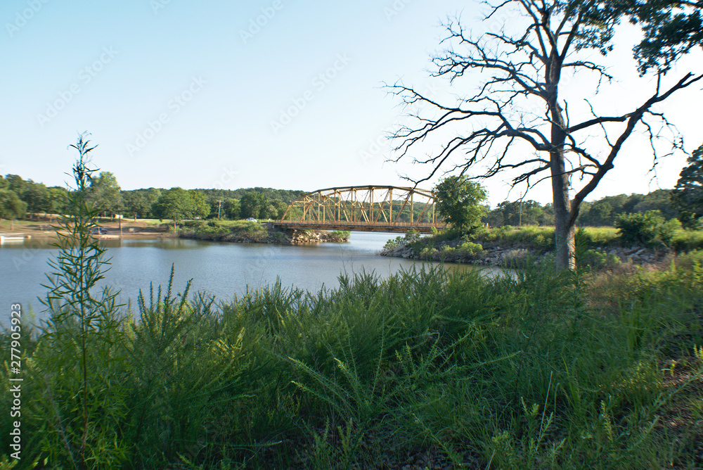 View of Lake Texoma in the Summer